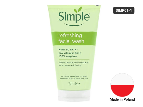 Simple Refreshing Facial Wash 150ml in Sri Lanka